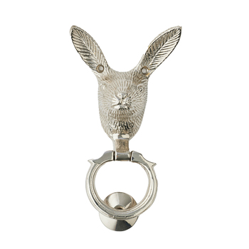 Pilbeam Living Rabbit Shaped Decorative Door Knocker 13x12cm