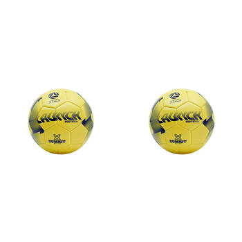 2PK Football Australia Summit Launch Soccer Ball Size 5 - Yellow