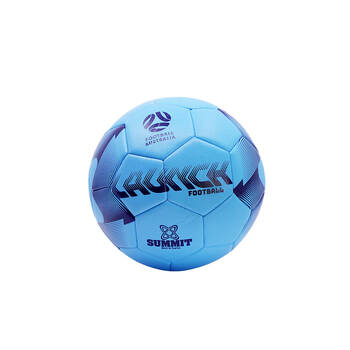 Football Australia Summit Launch Soccer Ball Size 4 - Blue