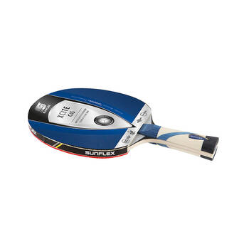 Sunflex Excite C45 Table Tennis Bat/Paddle for Intermediate 2.2mm Sponge Pips In