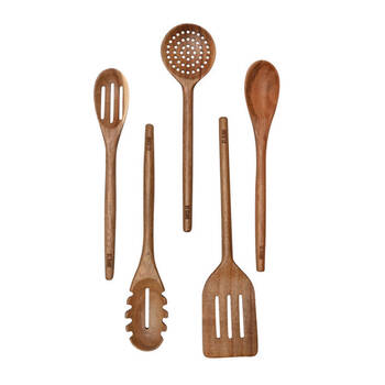 5pc Classica St. Clare Kitchen Essentials Set Durable Acacia Wood