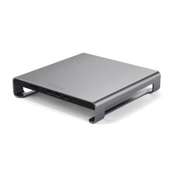 Satechi USB-C Aluminum Monitor Stand Hub for iMac