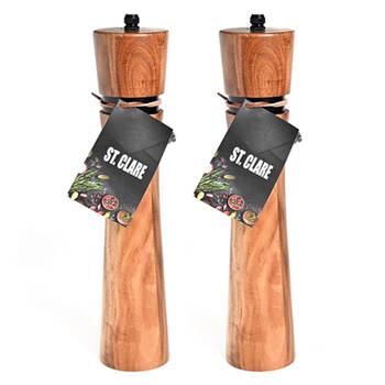 2PK St. Claire Clare Salt and Pepper Grinder Home Kitchen 25cm