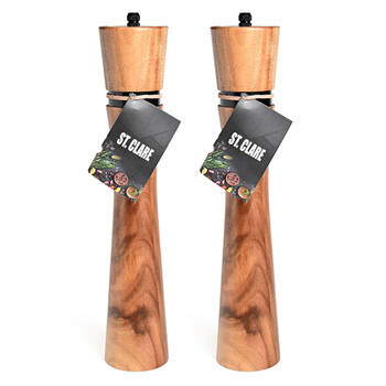 2PK St. Claire Clare Salt and Pepper Grinder Kitchen Utensils 30cm