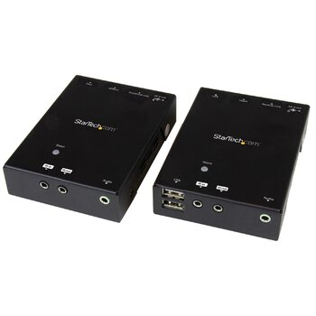 HDBaseT Extender with HDMI and USB - HDMI over CAT5 - 295 ft