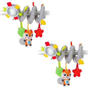2PK Benbat Dazzle Spiral Toy