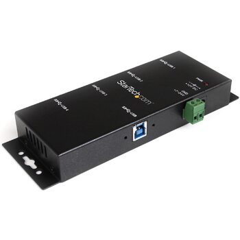 Mountable 4 Port Rugged Industrial SuperSpeed USB 3.0 Hub
