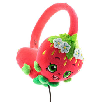 Shopkins Plush Kids Headphones Strawberry Kiss