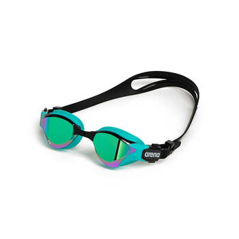 Arena Cobra Tri Swipe Mirror Goggles Swimming Eye Protection Emerald/Peacock