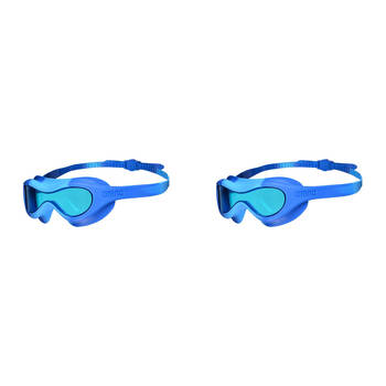 2PK Arena Spider Kids Mask Swimming Eye Protection/Accessory Light Blue/Blue