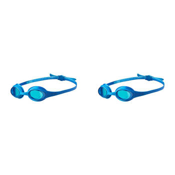 2PK Arena Spider Kids Goggles Swimming Eye Protection/Accessory Light Blue/Blue