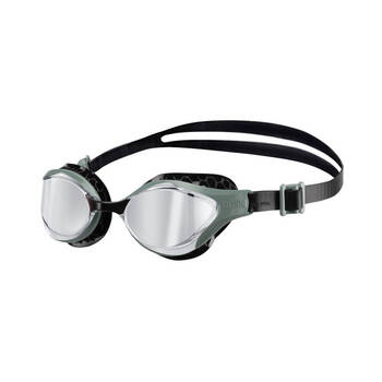 Arena Air-Bold Swipe Mirror Goggles Swimming Eye Protection Silver/Dark Olive