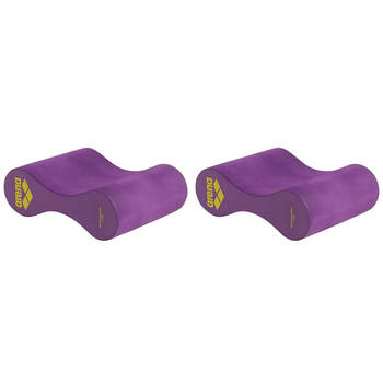 2PK Arena Freeflow Pullbuoy II Swimming Training Accessory Plum/Arctic Lime