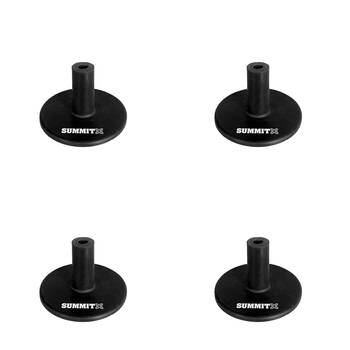 4PK Summit Global Agility Pole Weighted Base 1.4kg - Black