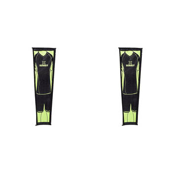 2PK Summit Global Mesh Defender Soccer Training Mannequin 41x90cm