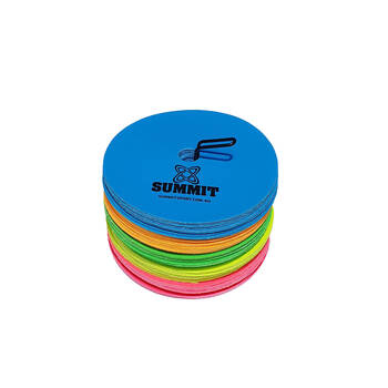 50pc Summit Global Flat Agility Disc Marker 20cm - Assorted