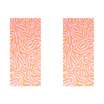 2PK Splosh Beach Bliss Swirl Sand Free Beach Towel 180x77cm Rectangle