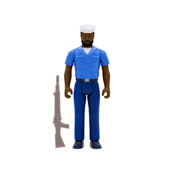 G.I. Joe Navy Serviceman with Beard ReAction 3.75" Action Figure Toy