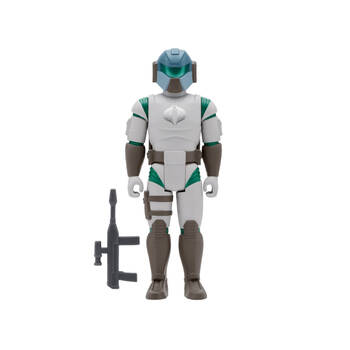 G.I. Joe Cobra Shocktrooper Green ReAction 3.75" Action Figure Toy