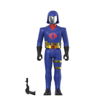 G.I. Joe Cobra Commander Toy Colors ReAction 3.75" Action Figure Toy