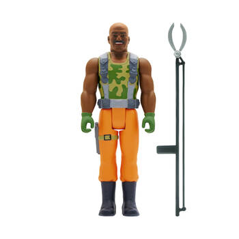 G.I. Joe Roadblock Body Massage PSA ReAction 3.75" Action Figure Toy