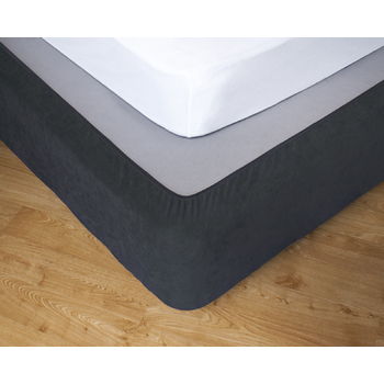Apartmento Stretch King Bed Valance Slate
