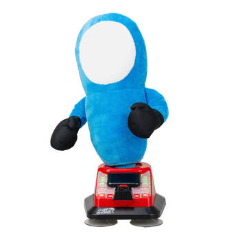 Silverlit Power Fist Game Punching 34cm Plush Toy 5y+ Blue