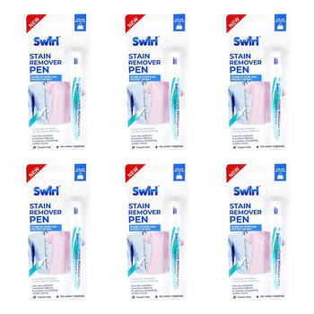 6PK Swirl Stain Remover Pen Fabric Spot Cleaner Stain Treatment