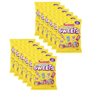 12x 12pc Swizzels Scrumptious Sweets Lollies 120g Confectionery
