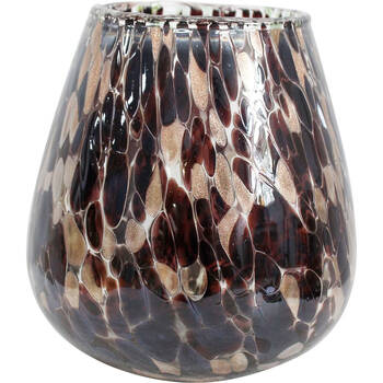 LVD Glass Votive Vase Candle Holder Home Decor Large Sabi