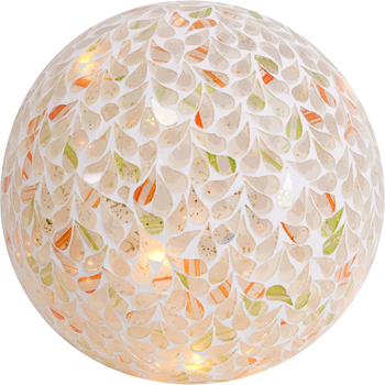 LVD 20x20cm LED Glass Ball Mosaic Medium Home Decor - Mixed 