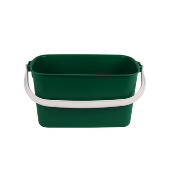 SYR Window Cleaning Roll Top Bucket w/ Carry Handle Green