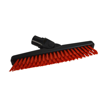 SYR Household Floor Scrubber Grout Brush 23cm Head - Red