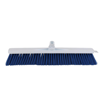 SYR Soft Push Nylon Bristles Broom 50cm Head - Blue