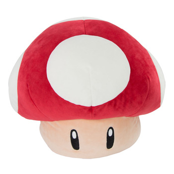 Mocchi Mocchi Mega Nintendo Mario Mushroom Plush Soft Toy 3Y+
