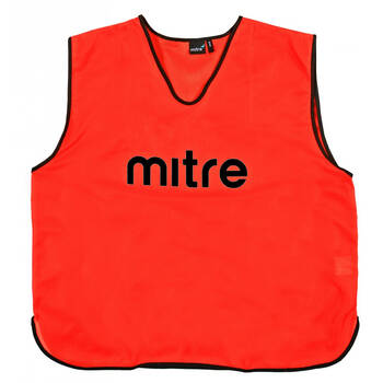 Mitre Training Bib - Red - XXL Senior