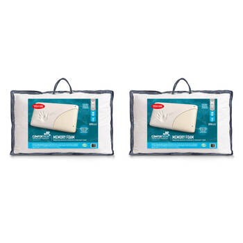 2PK Tontine Comfortech Coolmax Memory Foam Sleeping Pillow