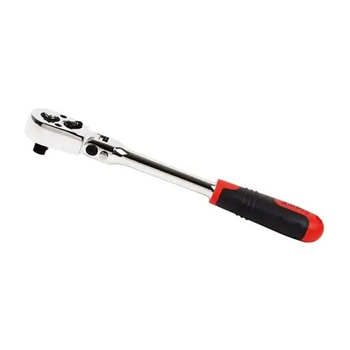 Ampro T29856 1/4" Drive Flex Head Ratchet/Socket Spanner Tool 159mm