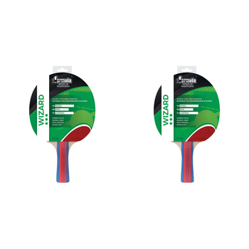 2PK Formula Sports Wizard Table Tennis Game Bat 3 Star