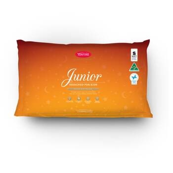 Tontine Classic Comfort Junior/Childrens Pillow Low & Soft For Kids Standard