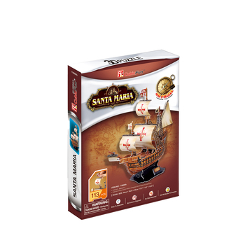 113pc CubicFun Santa Maria 3D Puzzle Kids Interactive Toy 4y+