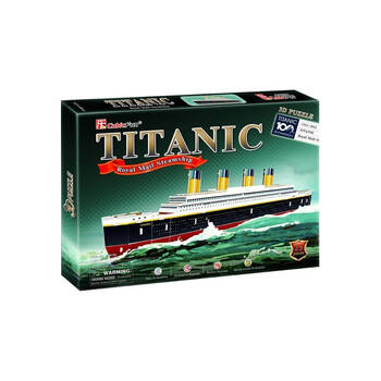 Cubic Fun Titanic (Small) Kids/Childrens 3D Puzzle 8y+