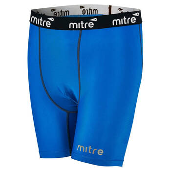 Mitre Neutron Sports Men's Compression Short Size LG Royal