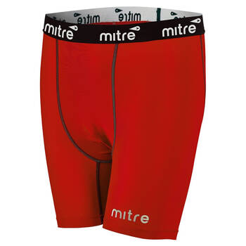 Mitre Neutron Compression Short Size MY (Aged 8-10) Scarlet