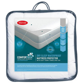 Tontine Comfortech King Bed Fitted Waterproof Mattress Protector