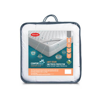Tontine Comfortech Anti Stain Mattress Protector - Single Bed