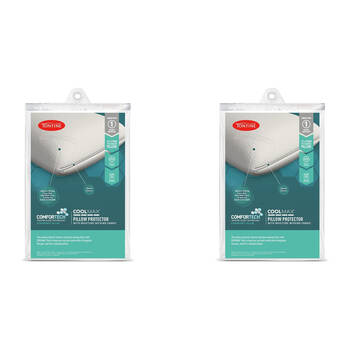 2PK Tontine Comfortech Coolmax Pillow Protector