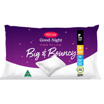 Tontine Good Night Big & Bouncy Firm Sleeping Pillow