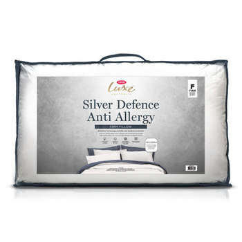 Tontine Luxe Silver Defence Firm Sleeping Pillow - White