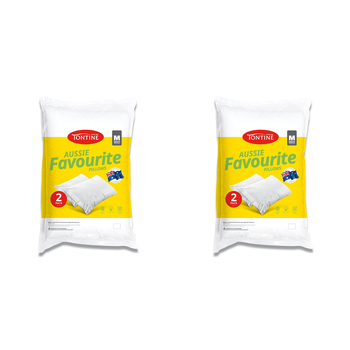 4pc Tontine Aussie Favourite Pillow Medium Profile